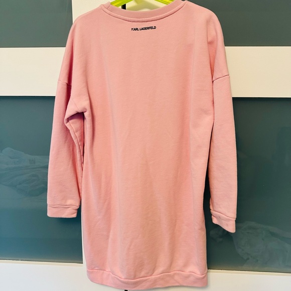 Karl Lagerfeld long sweater size 10 138cm - Picture 3 of 3